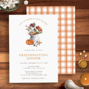 Convites Jantar de Friendsgiving