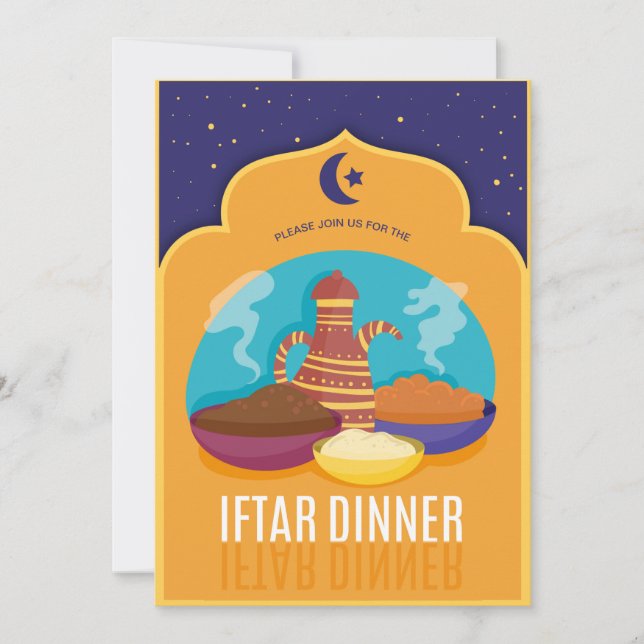 Convites Jantar de Iftar (Frente)
