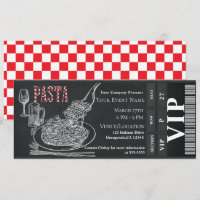 Jantar de Massa e Vinho Ingresso VIP para Jantar c