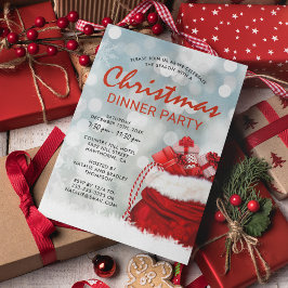 Convites Jantar de Natal da Festa de Confraternização de Fi