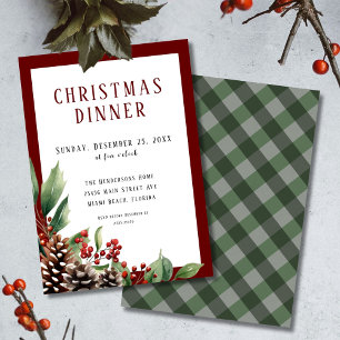 Convites Jantar de Natal Tradicional