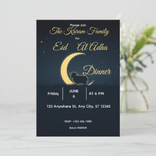 Convites Jantar Elegante de Eid al-adha em Ouro Preto
