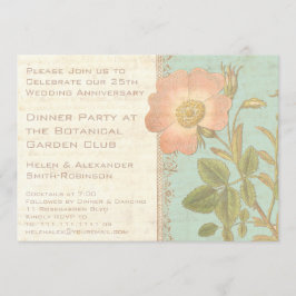 Convites Janto de 25 Elegante de Rosa de Vintage