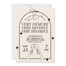 Janto de Ação de Graças Muito Demorado