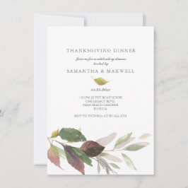 Convites Janto de Ação de Graças Personalizado Inventa Core