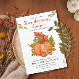 Convites Janto de Amizade de Abóbora Russo de outono