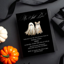 Convites Janto de Aniversário de Casamento do Feliz Hallowe