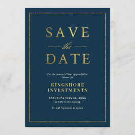 Convites Janto de Apreciação Anual do Cliente Salvar a Data