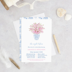 Convites Janto de Boas-Vindas do Ensaio de Casamento Rosa C