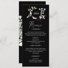 Convites janto de Casamento Dramático de Ouro Floral de pra