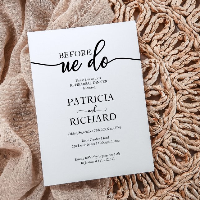 Convites Janto de ensaio antes de fazermos um elegante lega (Criador carregado)