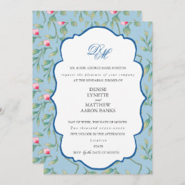 Convites Janto de ensaio azul de Omphalodes