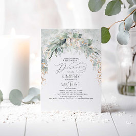 Convites Janto de ensaio Bohemian Greenery Primavera Garden