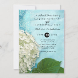 Convites Janto de ensaio Casamento de Hydrangea Branca Dama