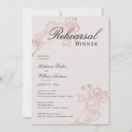 Convites Janto de ensaio Clássico Moderno com Terra 2 de Or