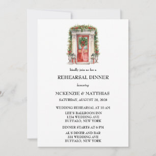 Convites Janto de Ensaio da Cena da Igreja Elegante