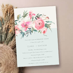 Convites Janto de ensaio da Flora das Orquídeas Rosa-Rosa-R