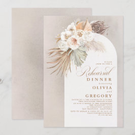Convites Janto de ensaio das flores brancas e da grama-palh