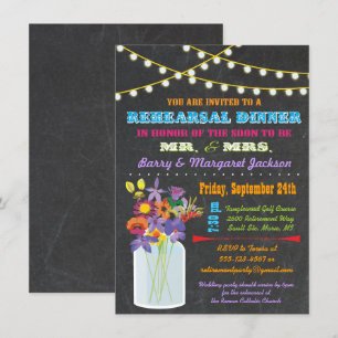 Convites Janto de ensaio de alcalinização com flores de jar