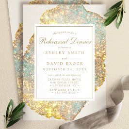 Convites Janto de ensaio de brilho iridescente