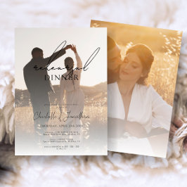 Convites Janto de Ensaio de Casamento Boêmia de Foto de Omb