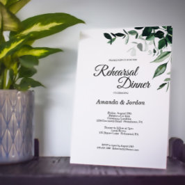 Convites Janto de ensaio de casamento botânico neutro