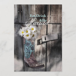 Convites janto de ensaio de casamento da daisy country
