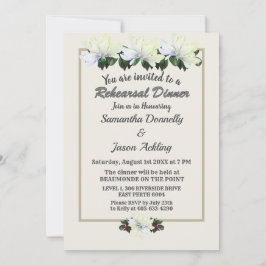 Convites Janto de Ensaio de Casamento da Magnolia Verde Bra