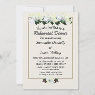 Convites Janto de Ensaio de Casamento da Magnolia Verde Bra