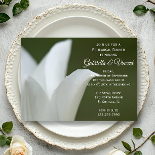 Convites Janto de Ensaio de Casamento da primavera Verde co