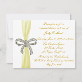 Convites Janto de Ensaio de Casamento de Arcos de Diamante 
