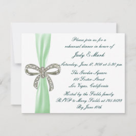 Convites Janto de Ensaio de Casamento de Arcos de Diamante 