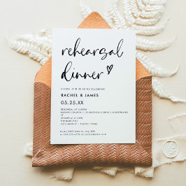 Convites Janto de Ensaio de Casamento de Boho Moderno