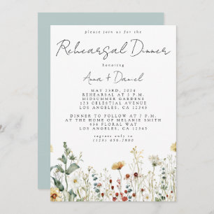 Convites Janto de Ensaio de Casamento de Campo de Summer Wi