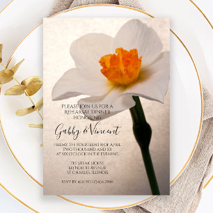 Convites Janto de Ensaio de Casamento de Daffodil Primavera