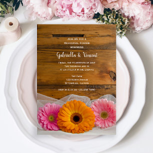 Convites Janto de Ensaio de Casamento de Daisy Trio Country