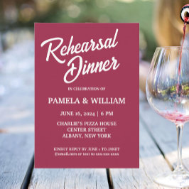 Convites Janto de Ensaio de Casamento de Estilo Simples Vin