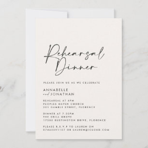 Convites Janto de Ensaio de Casamento de Fotos Mínimo Moder