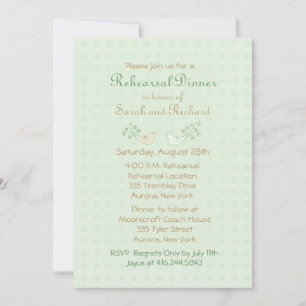 Convites Janto De Ensaio De Casamento De Lovebird