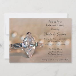 Convites Janto de Ensaio de Casamento de Marquise Diamond R