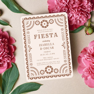 Convites Janto De Ensaio De Casamento De Papel Neutral Chic