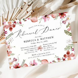 Convites Janto de Ensaio de Casamento de Pêssego Rosa Moder