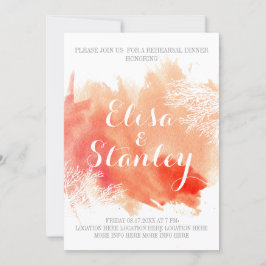 Convites Janto de ensaio de casamento do recife de coral aq