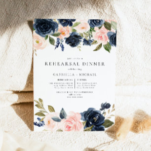 Convites Janto de Ensaio de Casamento Floral do Marinho Rom