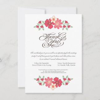 Convites Janto de Ensaio de Casamento Flores Rusticais