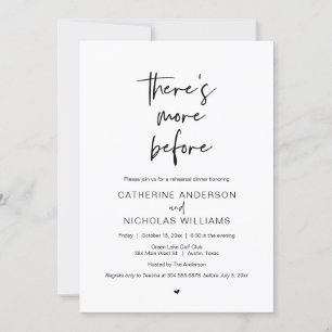 Convites Janto de ensaio de casamento, há mais antes