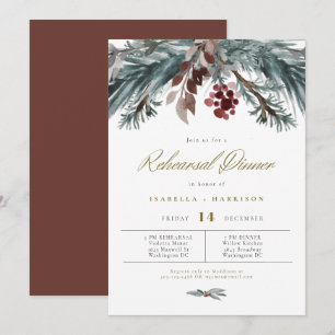 Convites JANTO de ensaio de Casamento no inverno de pinheir