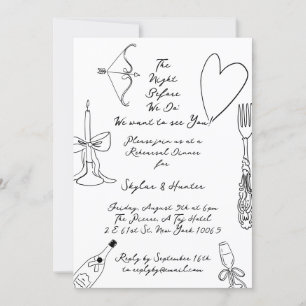 Convites Janto de ensaio de casamento Retro La Dolce Vita