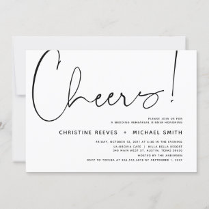 Convites Janto de Ensaio de Casamento, Tema Moderno Minimal