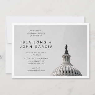 Convites Janto de Ensaio de Casamento Washington DC